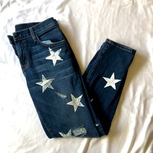 Current/Elliot Jeans with stars